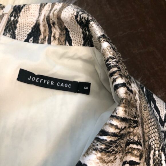 Joeffer Caoc snake print dress size 6 - Picture 8 of 11